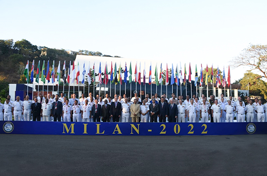 Slns Sayurala Takes Part In Multilateral Naval Exercise Milan