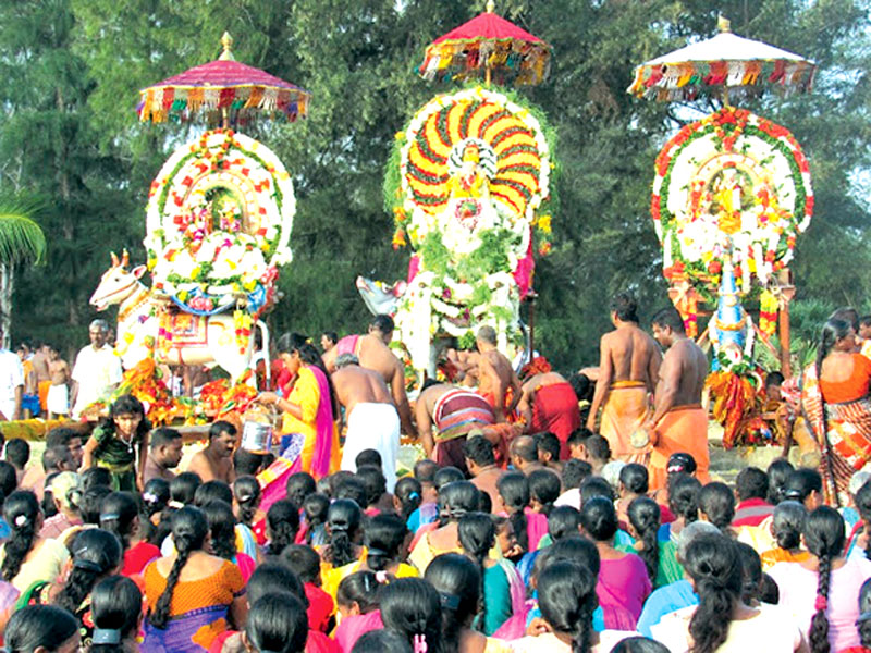 The Thiruvembavai and Thiruvathirai water-cutting ceremony | Daily News