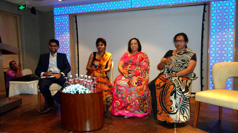 Panel Discussion - Shiran Fernando, Himalee Madurasinghe, Erosha Tennakoon, Chitrangani Heart Gunaratne.       
