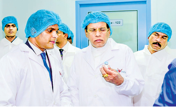 Navesta Pharmaceuticals opens Rs1.4 bn plant in Horana | Daily News