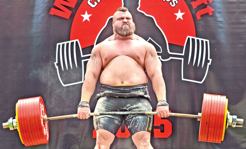 When did Eddie Hall become the World's Strongest Man, what is the