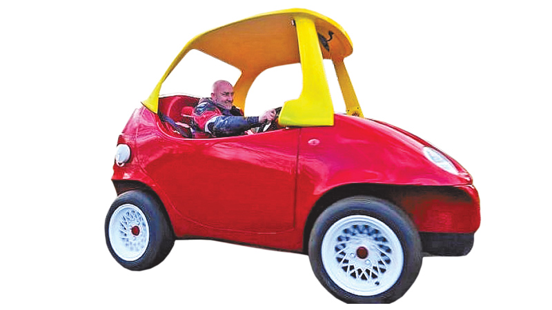 Adult sized replica of Little Tikes toy car Page 14 Daily News