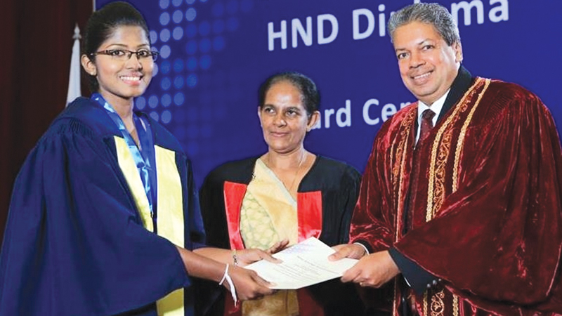 SLT Training Centre holds award ceremony for BTEC HND Diploma holders ...