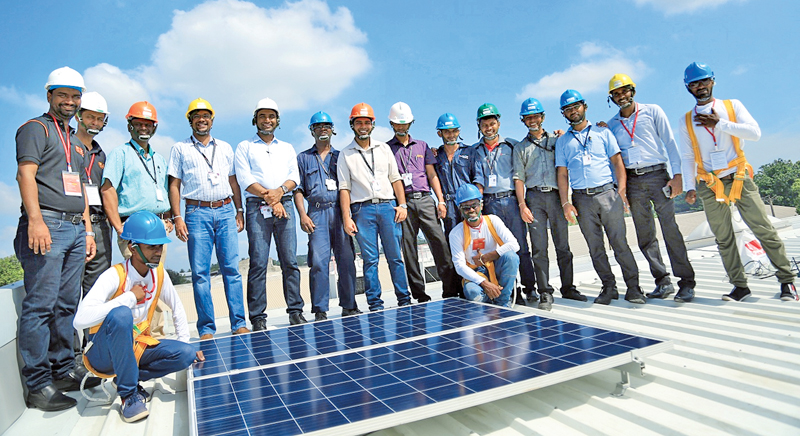 MAS Holdings mount solar panels in their manufacturing plants | Daily News