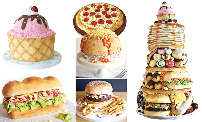 Any junk food lovers here ? All in a kilo, a dream cake for a foodaholic  #decakery | Instagram