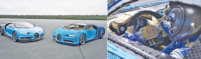 Meet The Life-Size LEGO Technic Bugatti Chiron You Can Actually Drive