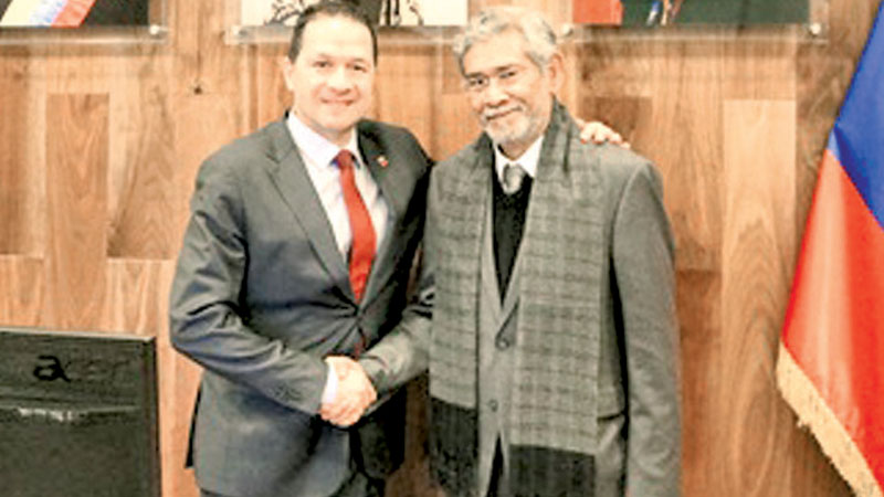 Ambassador Jayatilleka meets Venezuelan counterpart | Daily News