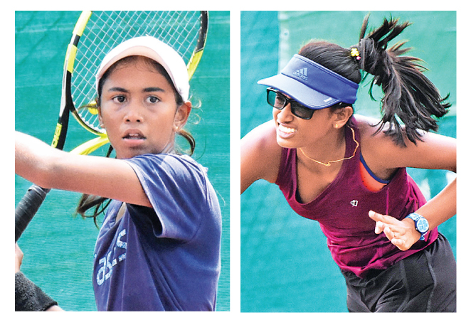 Hasali meets Heshani in U-14 girls singles final | Daily News