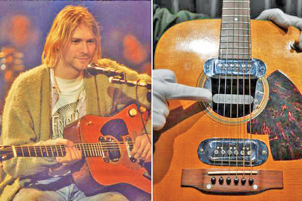 Kurt Cobain Martin D-18E Nirvana - アート/エンタメ