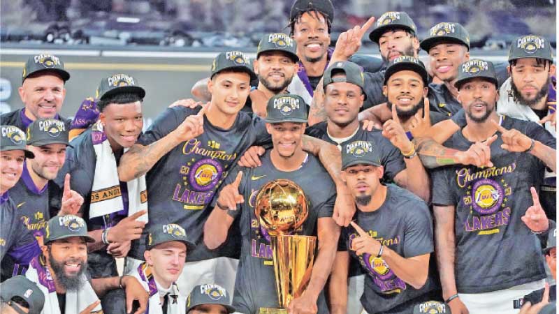 NBA Finals: Los Angeles Lakers crush Heat, win championship