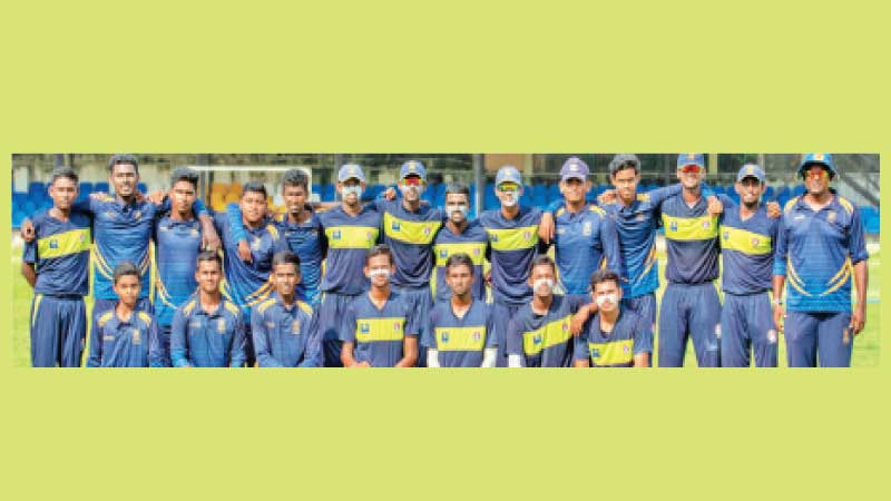 St. Anthony’s College Wattala First Eleven Cricket Team for the year 2019 posed for a photograph just after one of their inter school cricket matches. (Dilwin Mendis, Moratuwa Sports Special Correspondent.)   