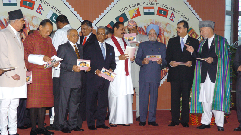 The 15th SAARC Summit was held in Colombo in 2008.