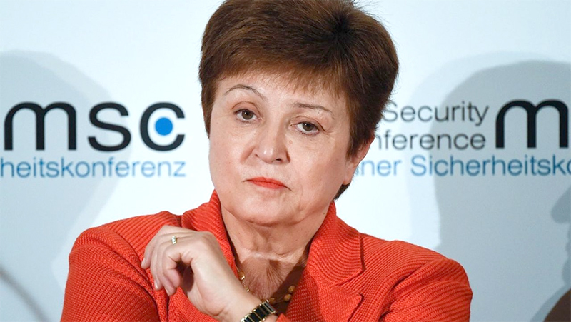 IMF Chief Kristalina Georgieva 