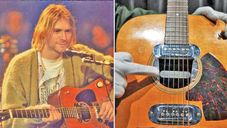 Kurt Cobain's guitar sells for record $6 mn | Daily News