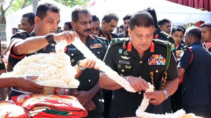 Army flag blessing ceremony tomorrow