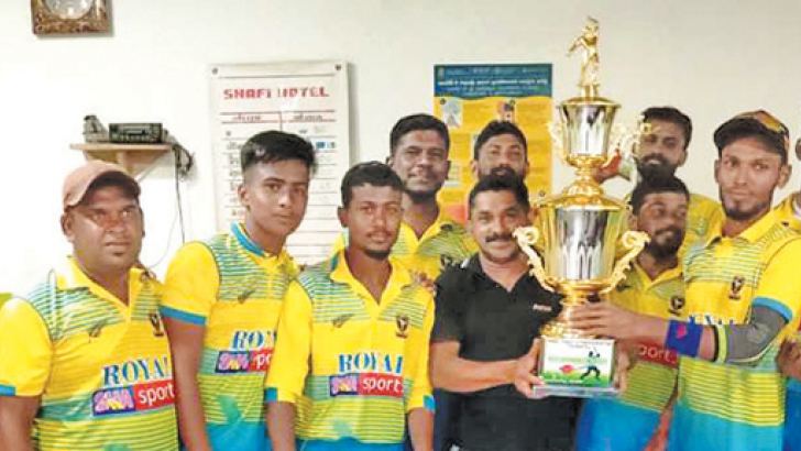 The Champion Akkaraipattu Royal SC team