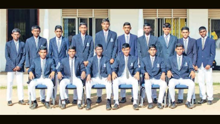 Gurukula Vidyalaya Kelaniya 1st eleven cricket pool 2022/23  (Picture by Dilwin Mendis Moratuwa Sports Special Correspondent)