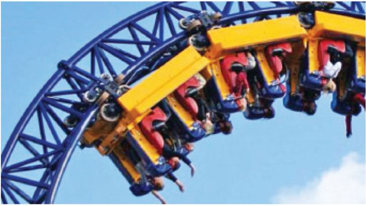 A roller coaster left some passengers stuck hanging upside down at a Wisconsin festival.